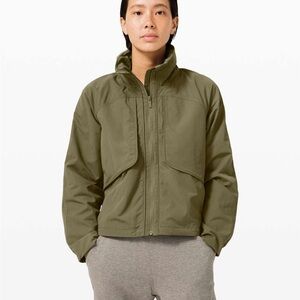 Olive Green Lululemon Jacket
